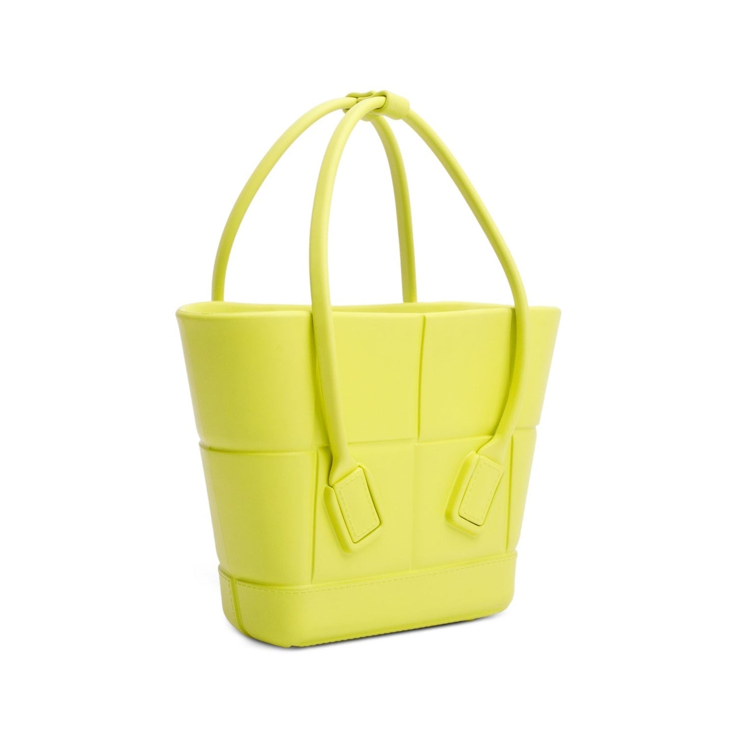 Bottega Veneta Kiwi Rubber Arco Tote Mini Tote Bag