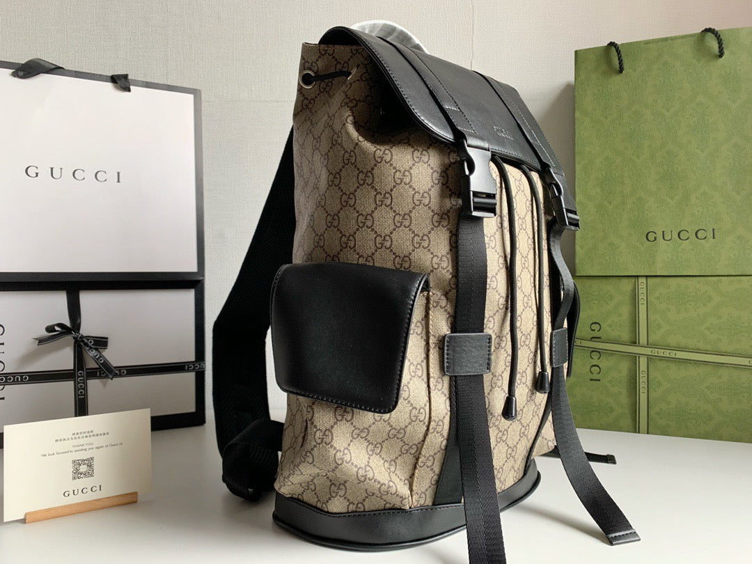 gg Supreme Backpack Men 16.5in Cream