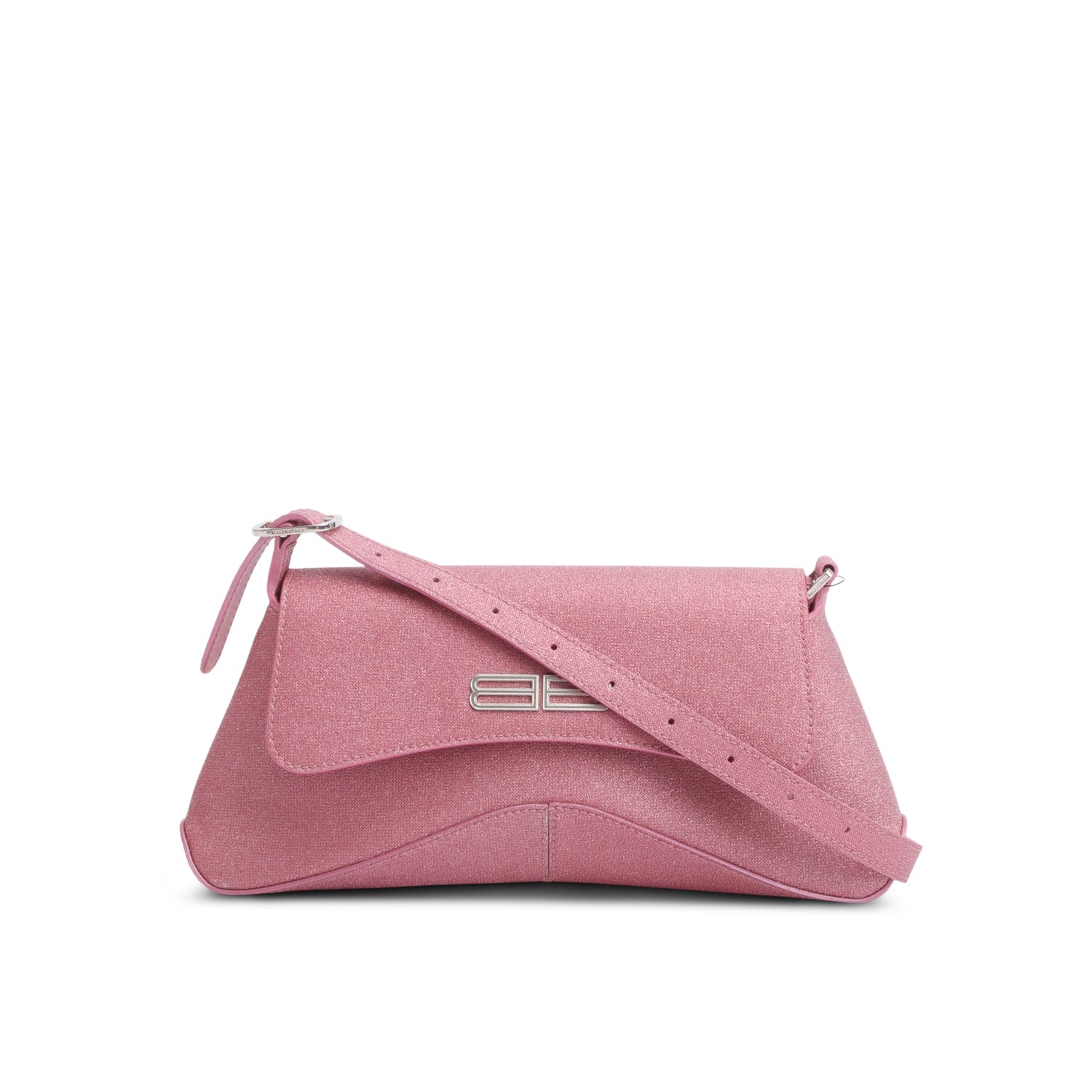 Balenciaga Sparkling Fabric Xx Stretch Bag Pink Small Travel Bag
