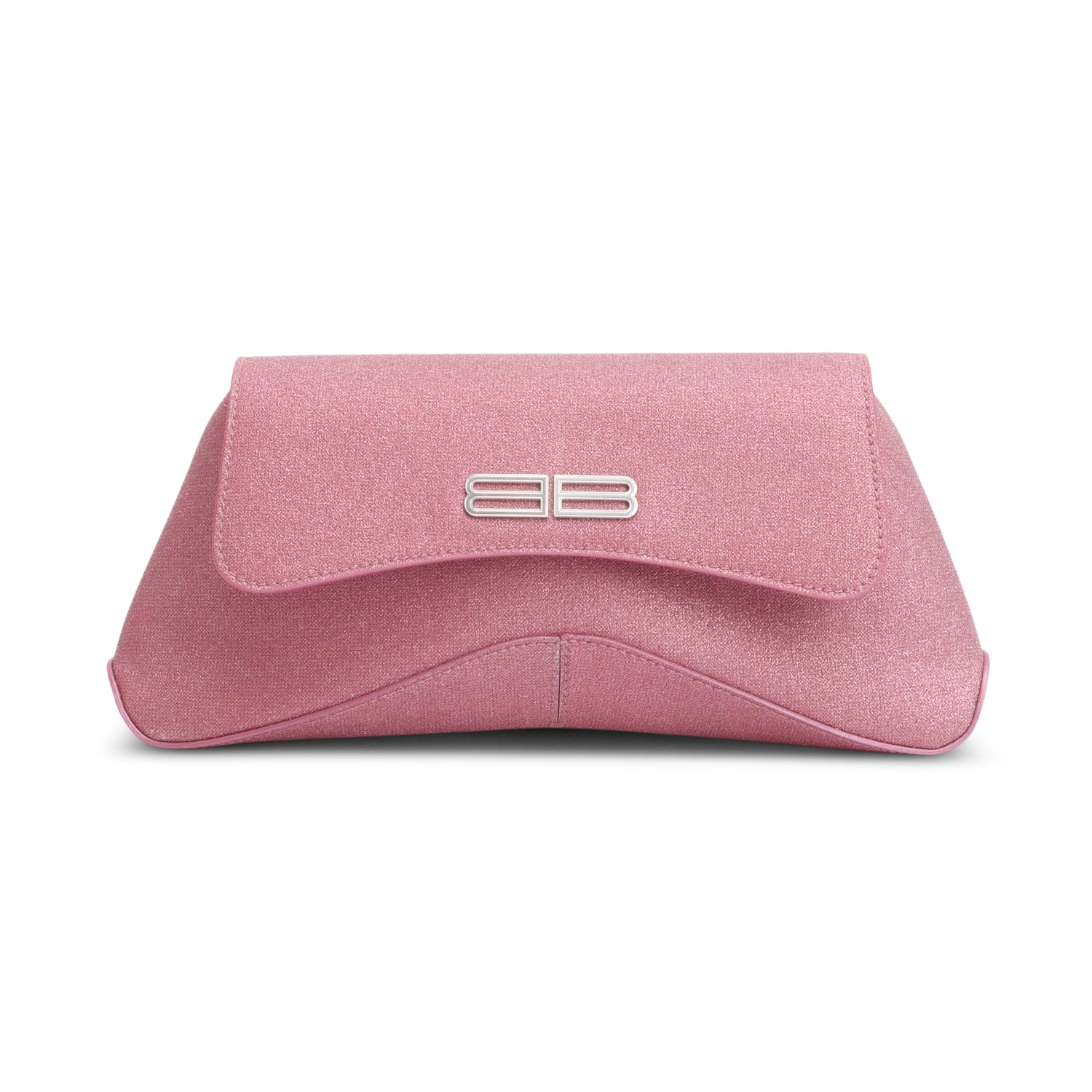 Balenciaga Sparkling Fabric Xx Stretch Bag Pink Small Travel Bag