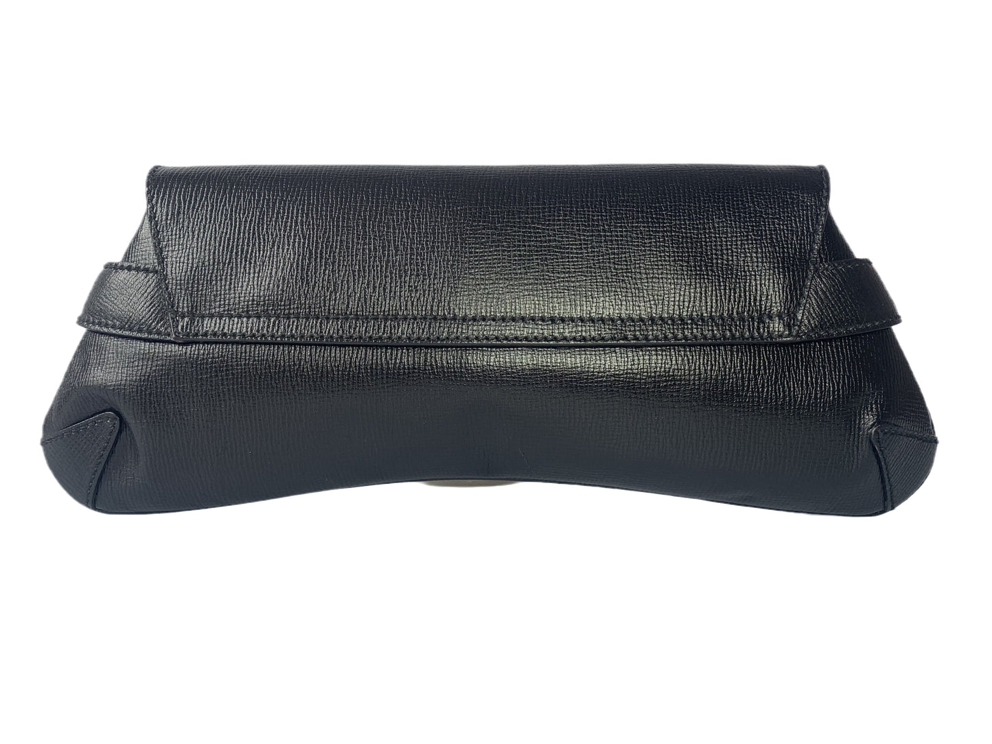 Gucci Horsebit Leather Black Large Chain Shoulder Bag