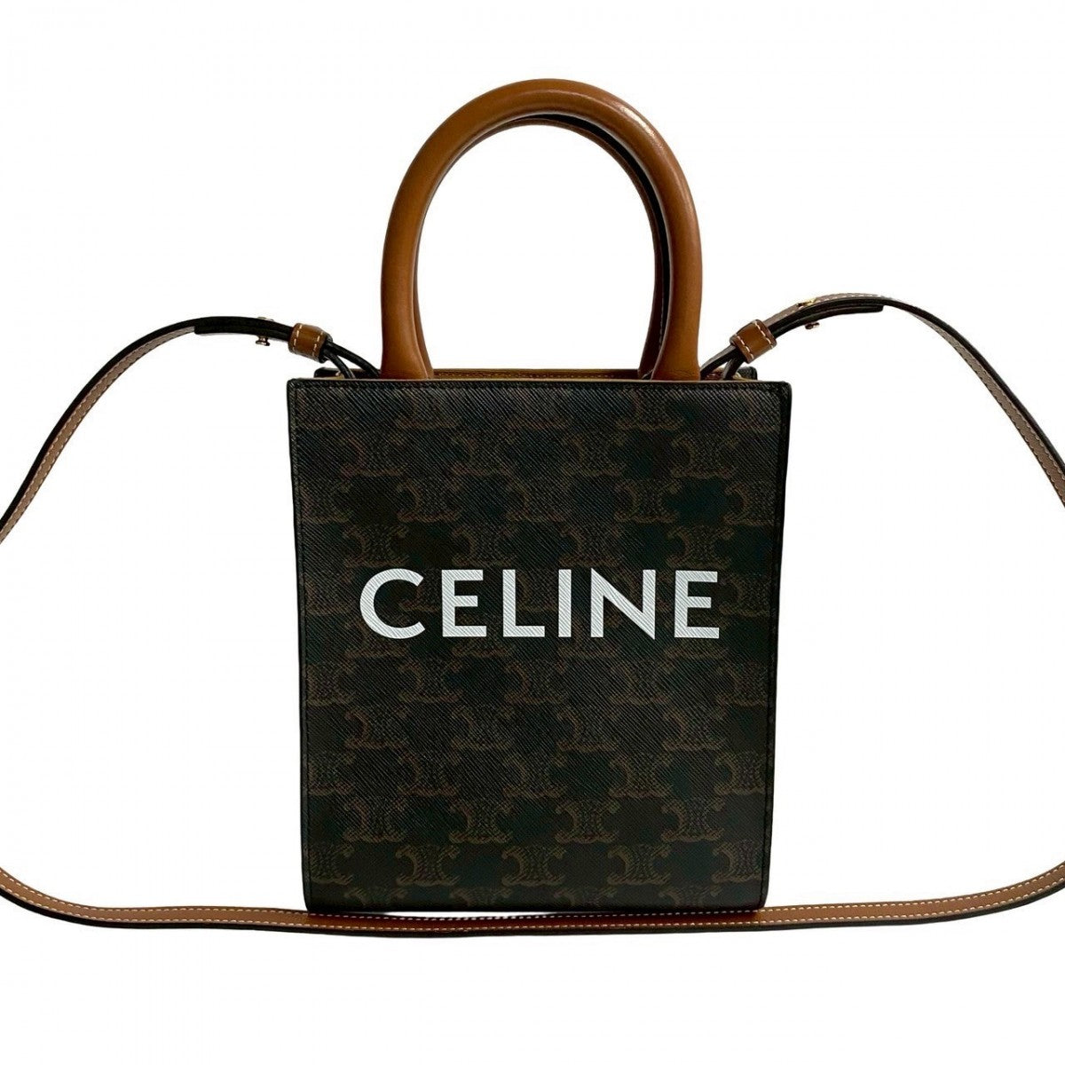 Shoulder Bag , Pvc Vertical Hippo Women Leather Brown