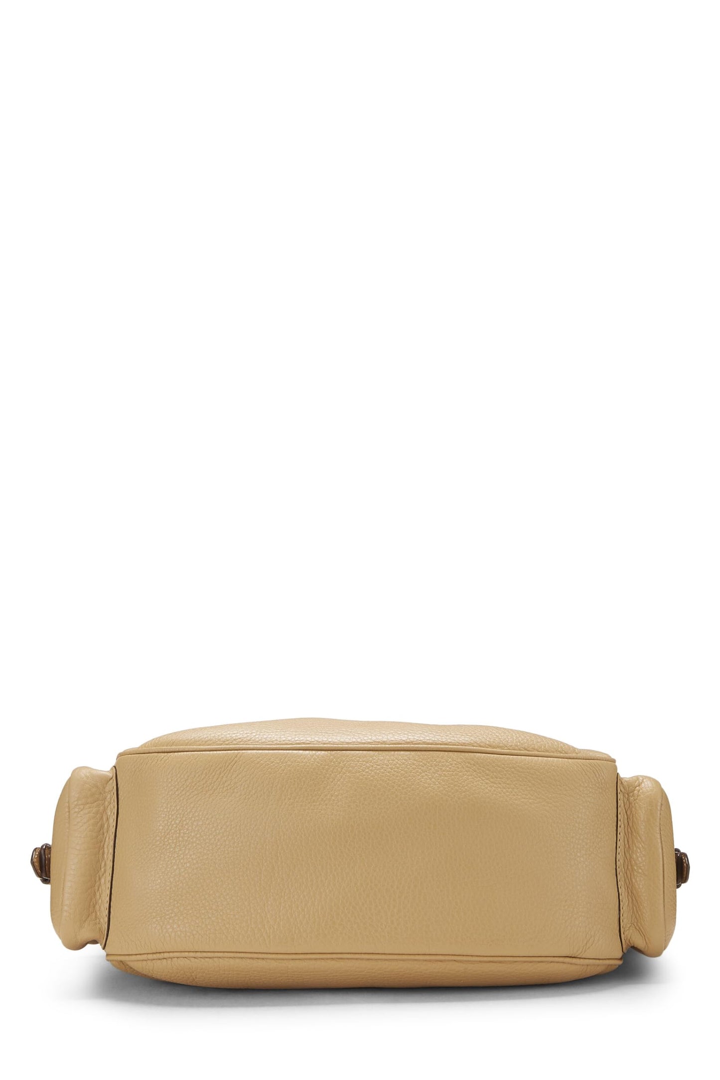 Prada Daino Side Pocket Hobo Vitello Beige Shoulder Bag