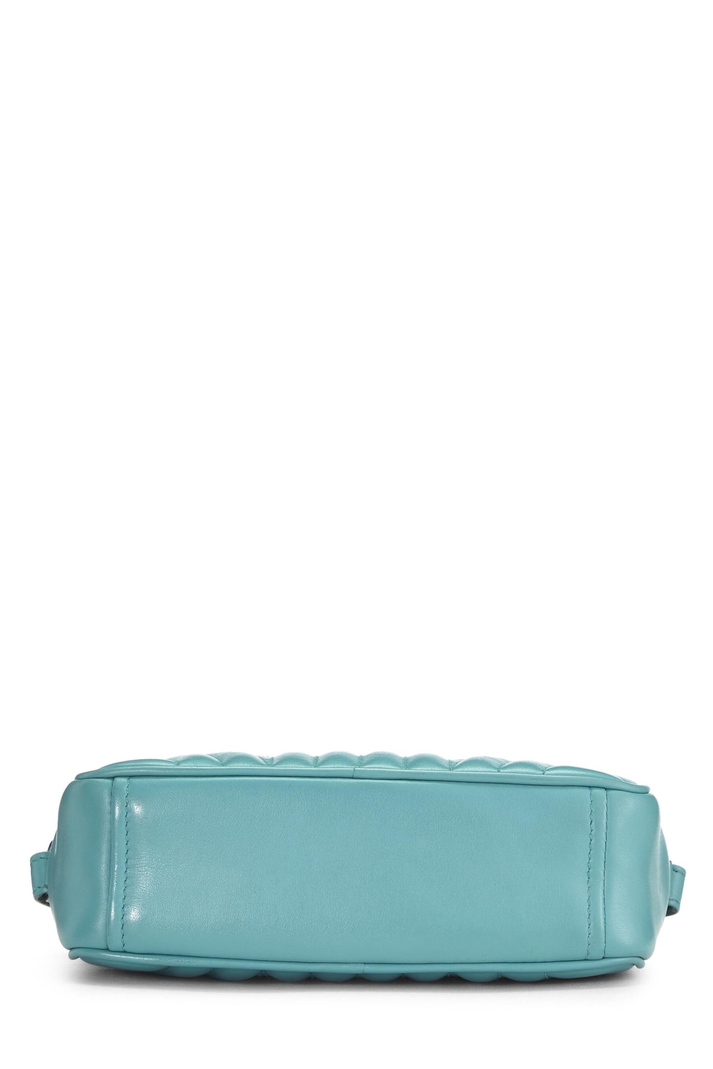 Prada Turquoise Calfskin Diagramme Camera Bag Blue Small Crossbody Bag