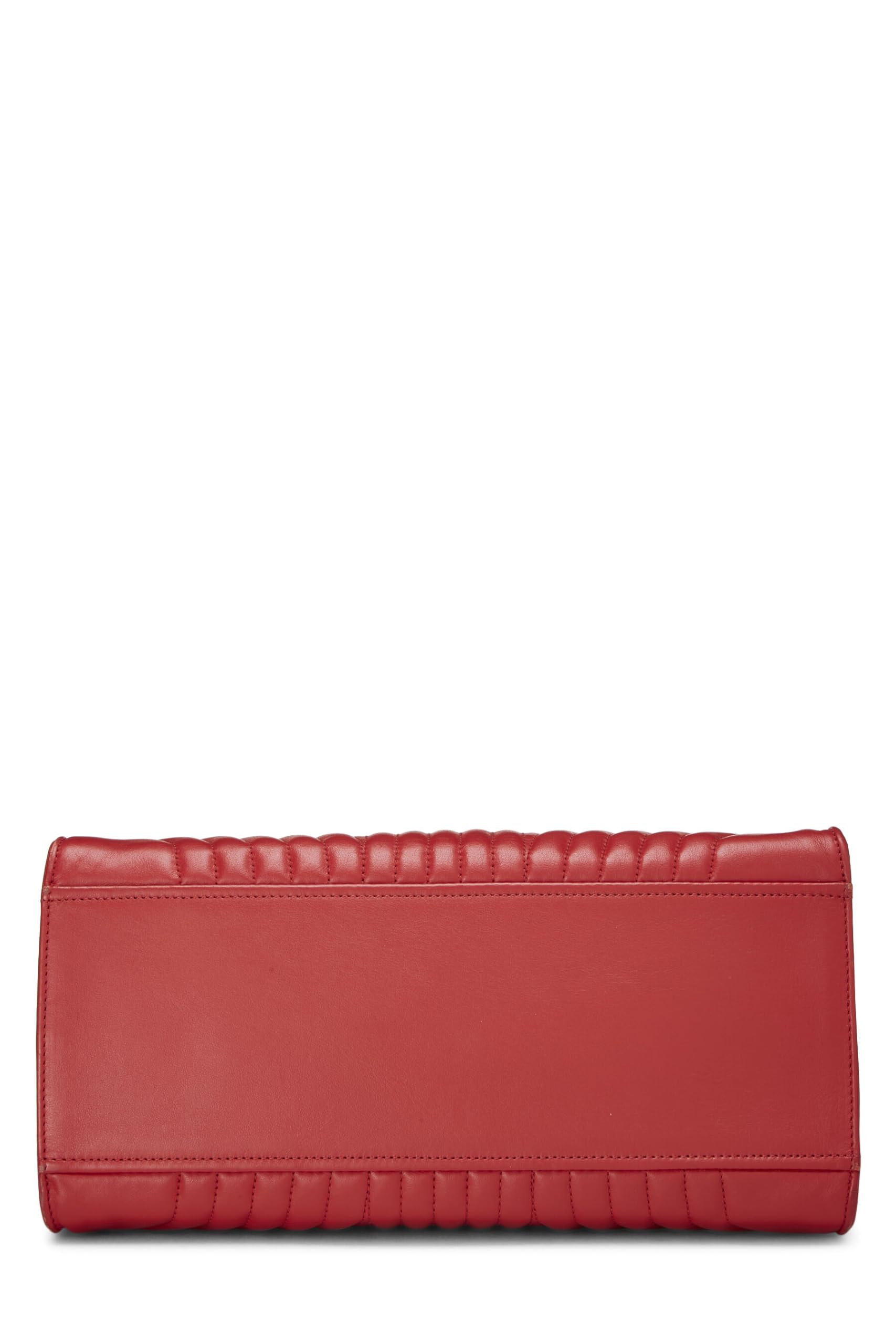 Prada Calfskin Diagramme Tote Red Tote Bag