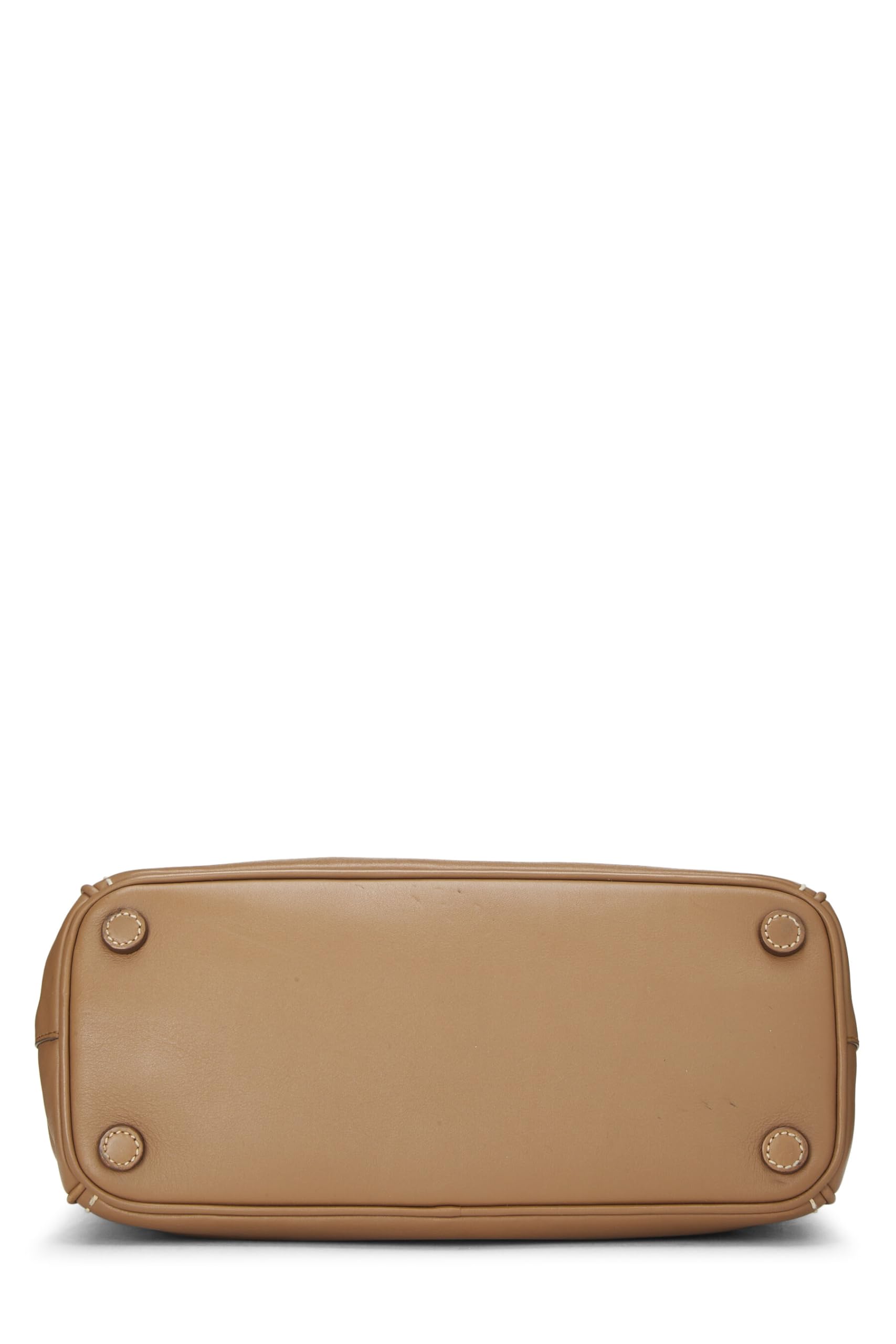 Prada City Calfskin Galleria Tote Brown Small Tote Bag