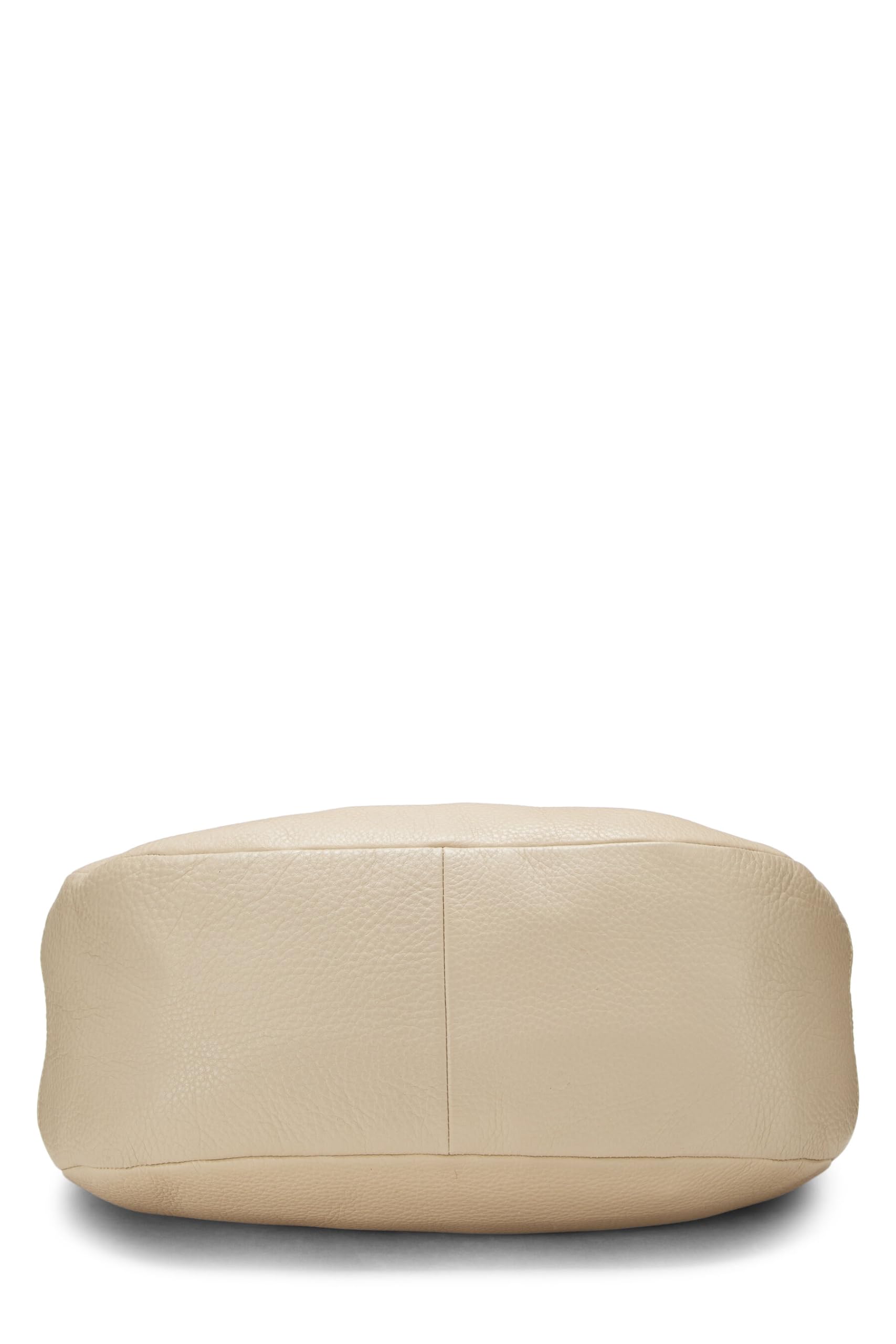 Prada Daino Hobo Vitello Beige Medium Shoulder Bag