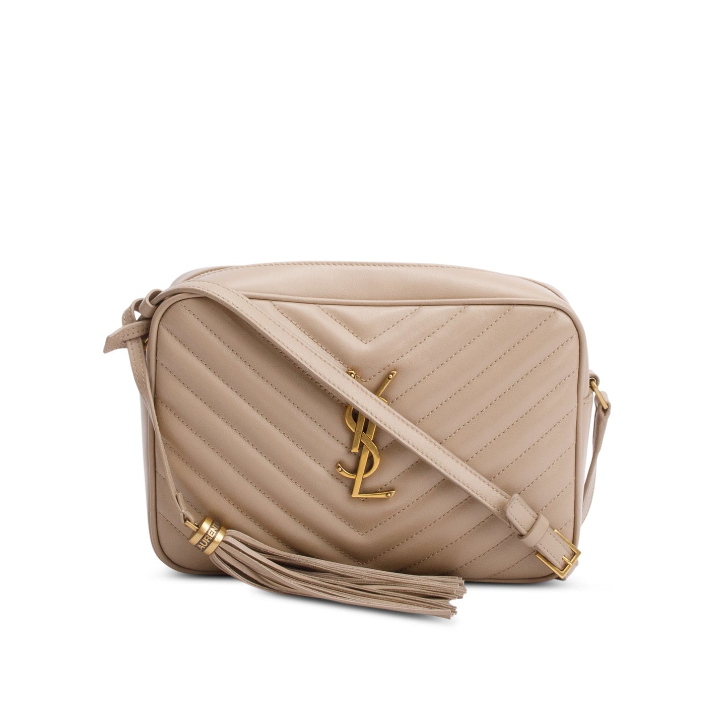 YSL Saint Laurent Lou Camera Bag Leather Quilted Crossbody Bag Box 62056