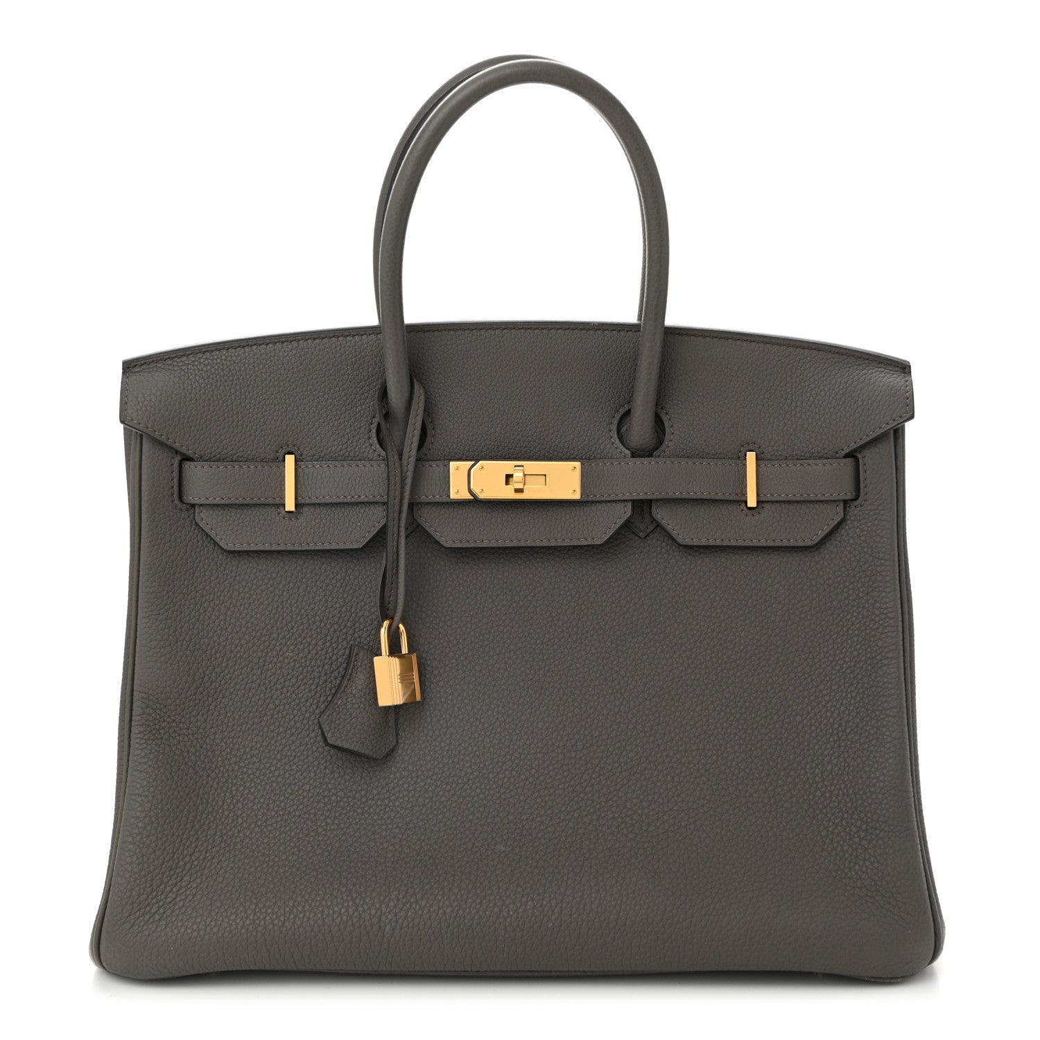 Hermes Togo Birkin Etain Handbag Travel Bag