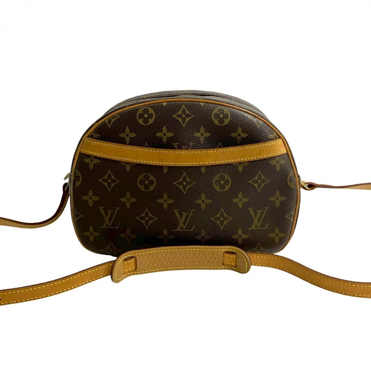 Louis Vuitton M51221 PVC Blois Monogram Leather Brown Shoulder Bag