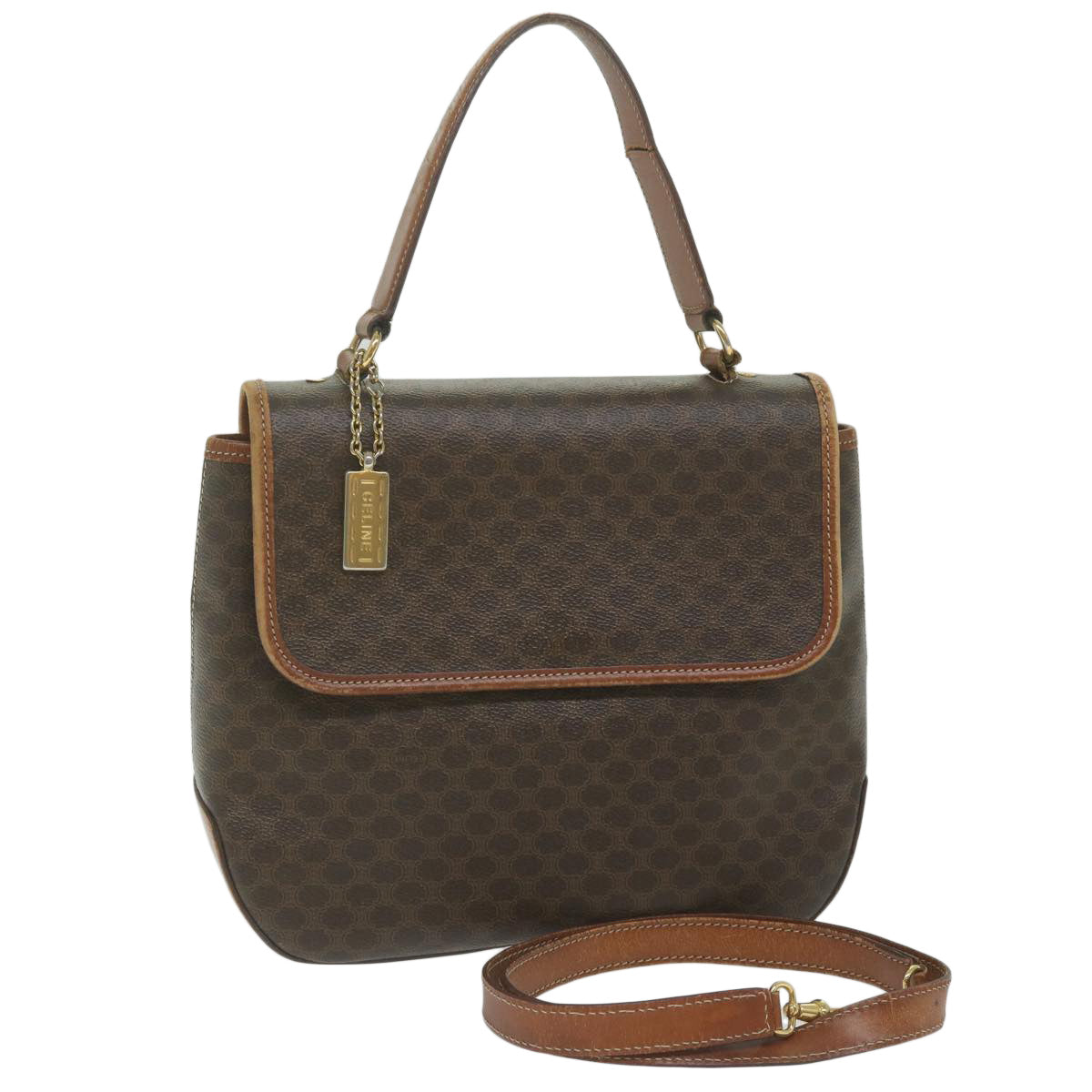 Luxury Macadam Hand Bag Pvc Way Leather Canvas Travel Bag