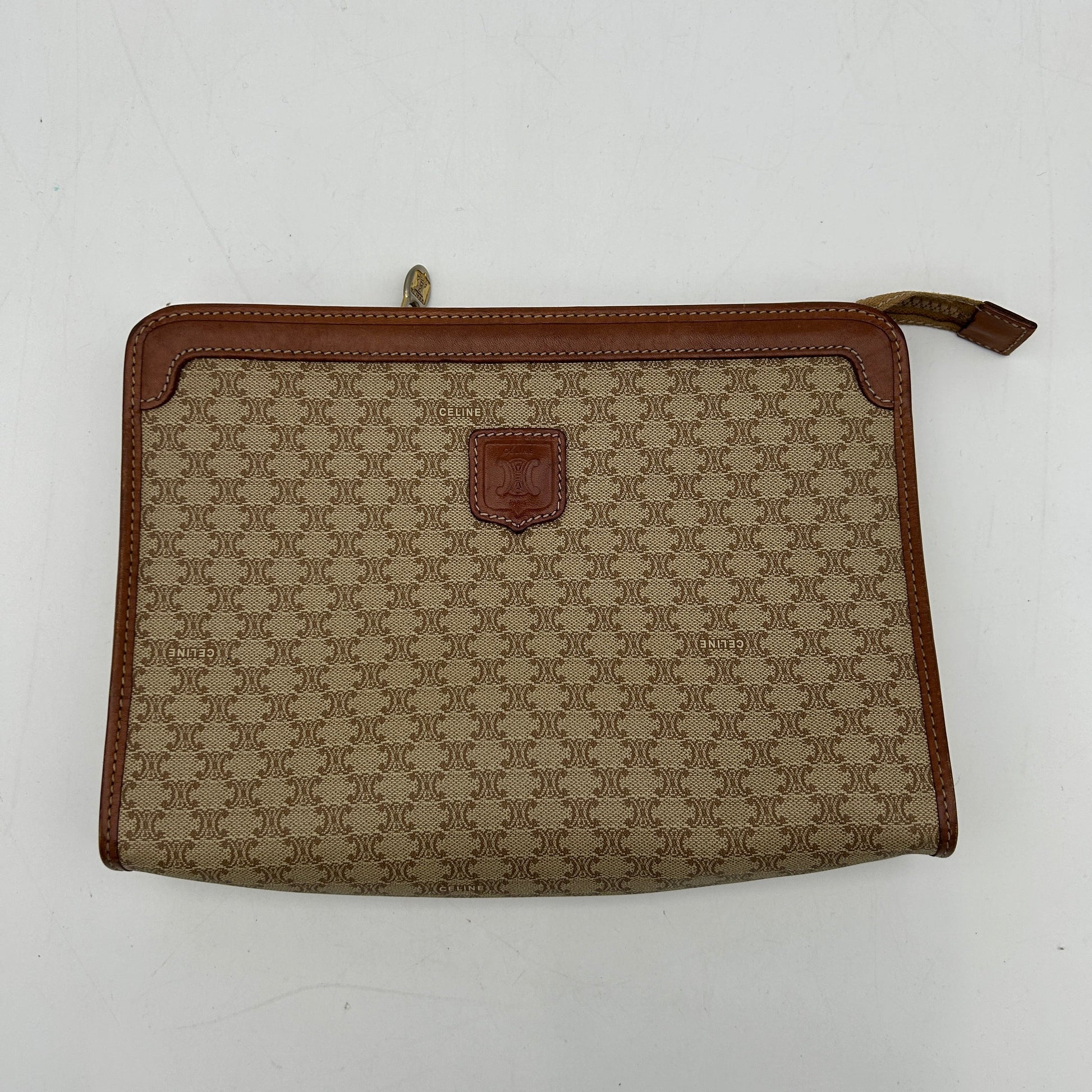 Luxury Macadam Clutch Bag Beige