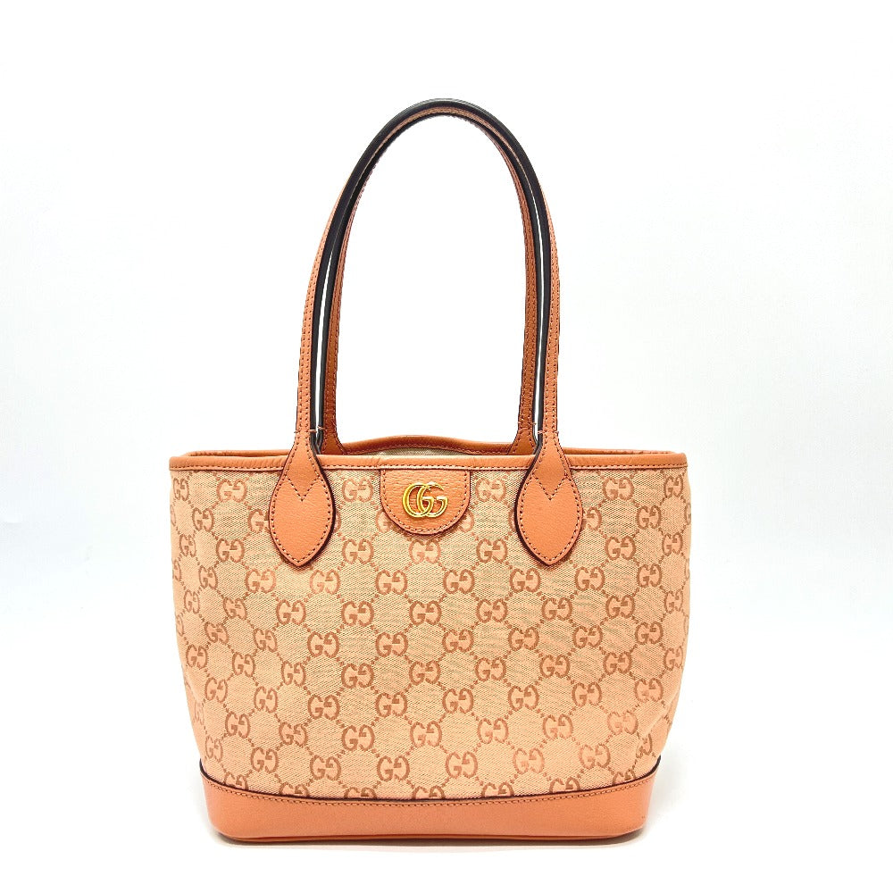 Gucci GG Ophidia GG Canvas Pink Small Tote Bag