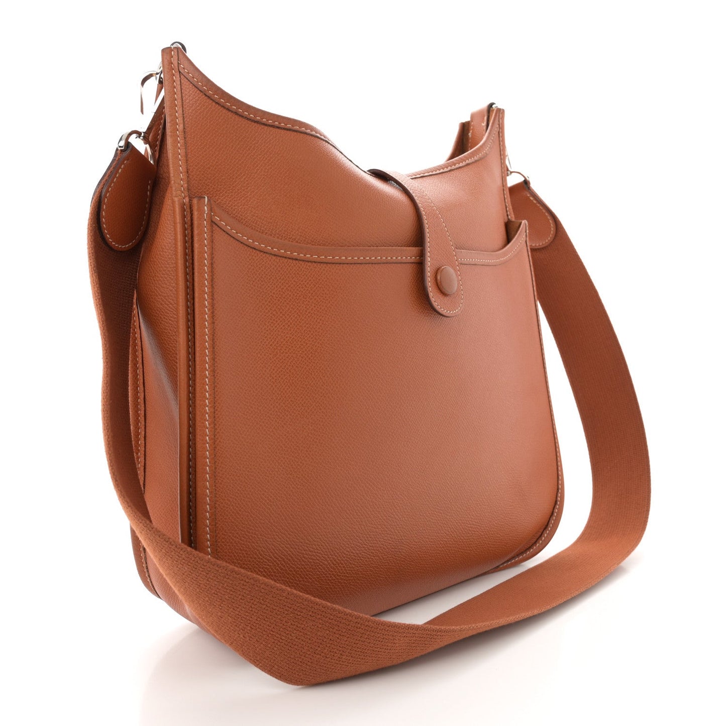 Hermes Epsom Evelyne Ii Pm Handbag Gold Travel Bag