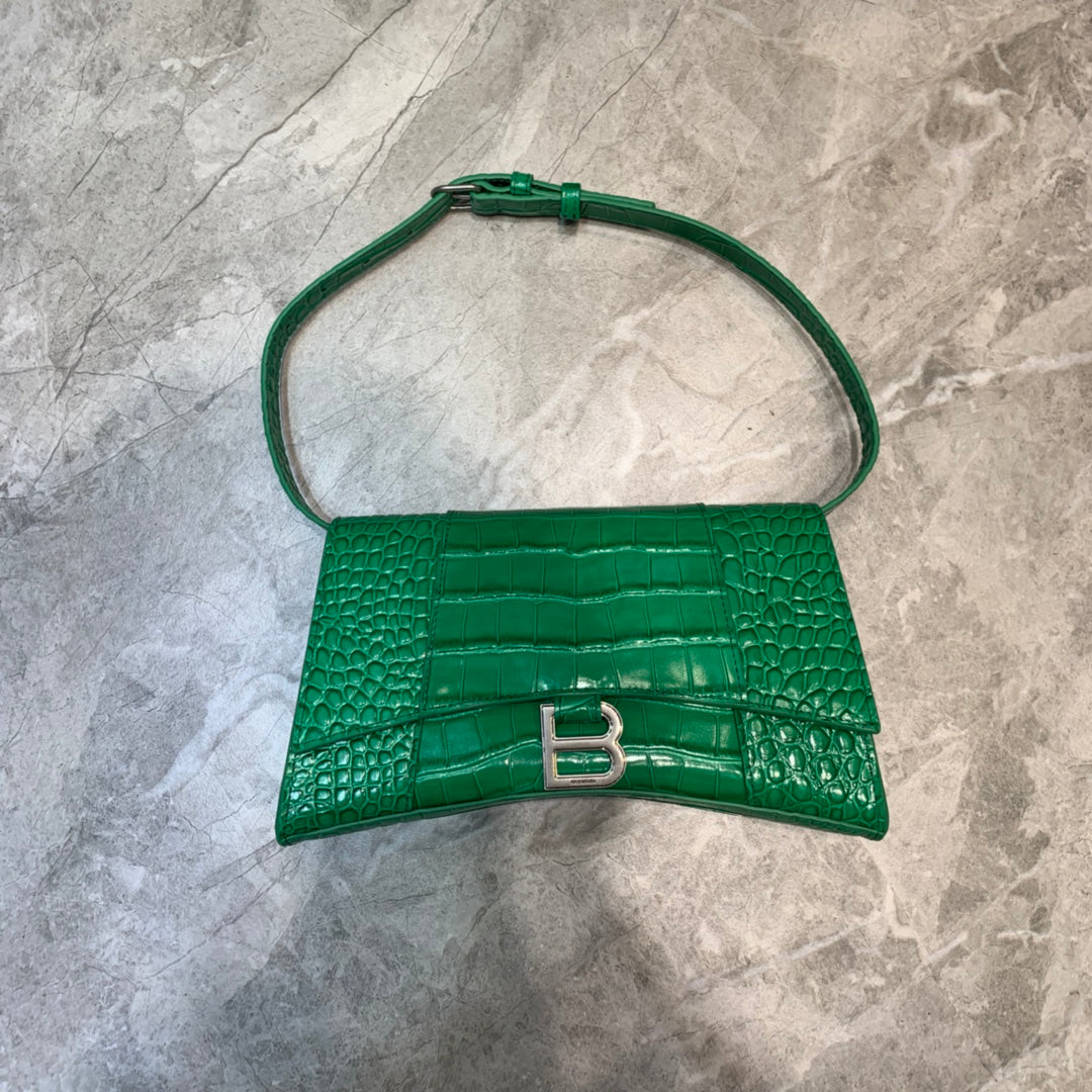 Top Quality Hourglass Handbag In For Women Green Travel Bag
