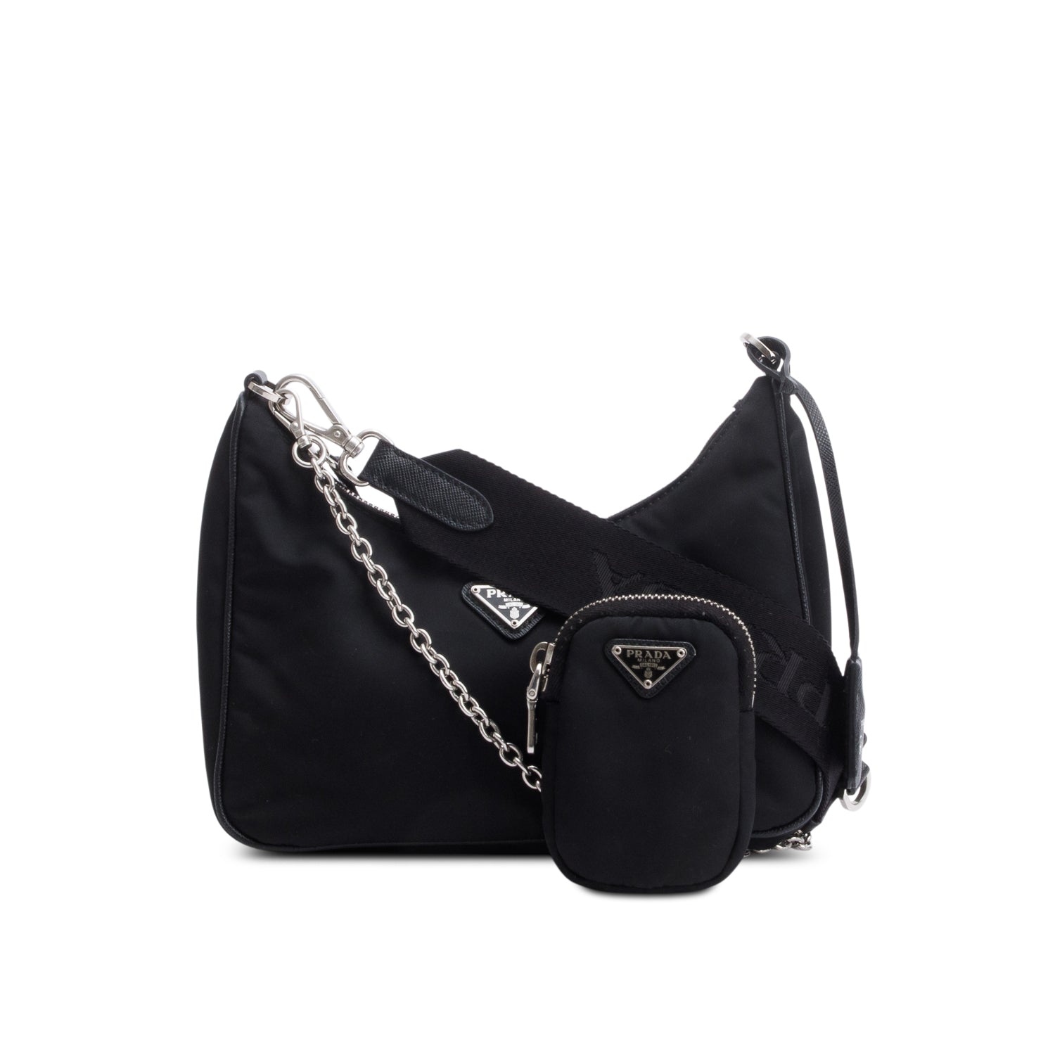 Prada Re Edition Re Shoulder Bag Nylon Black