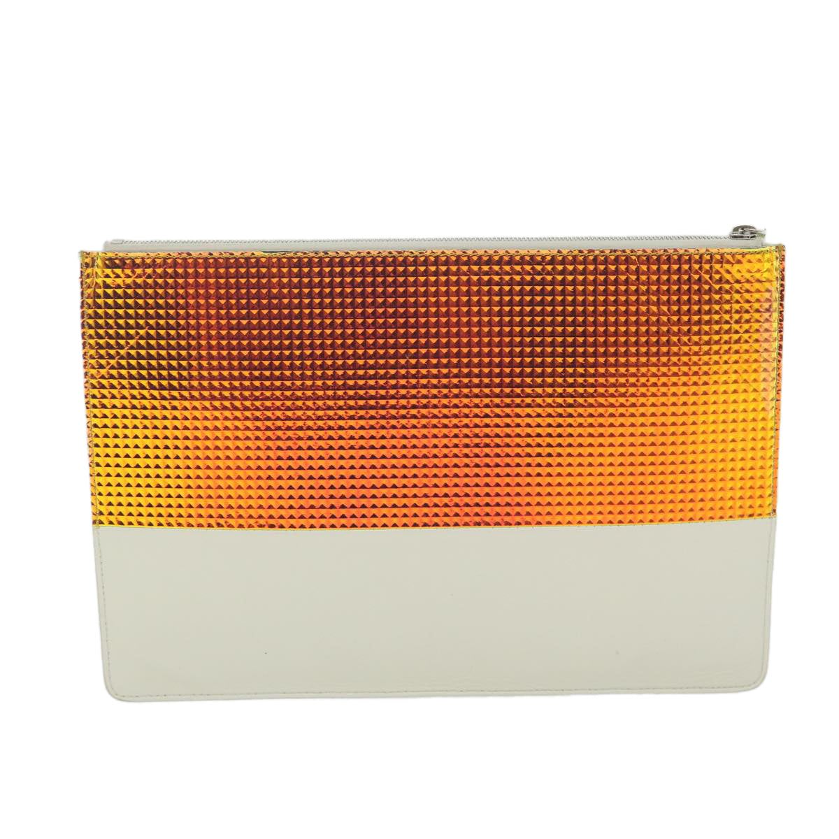 Luxury Clutch Bag Leather Cream
