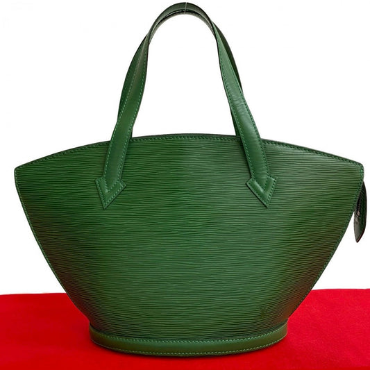 Louis Vuitton M52274 Epi Sun jack Leather Green Handbag