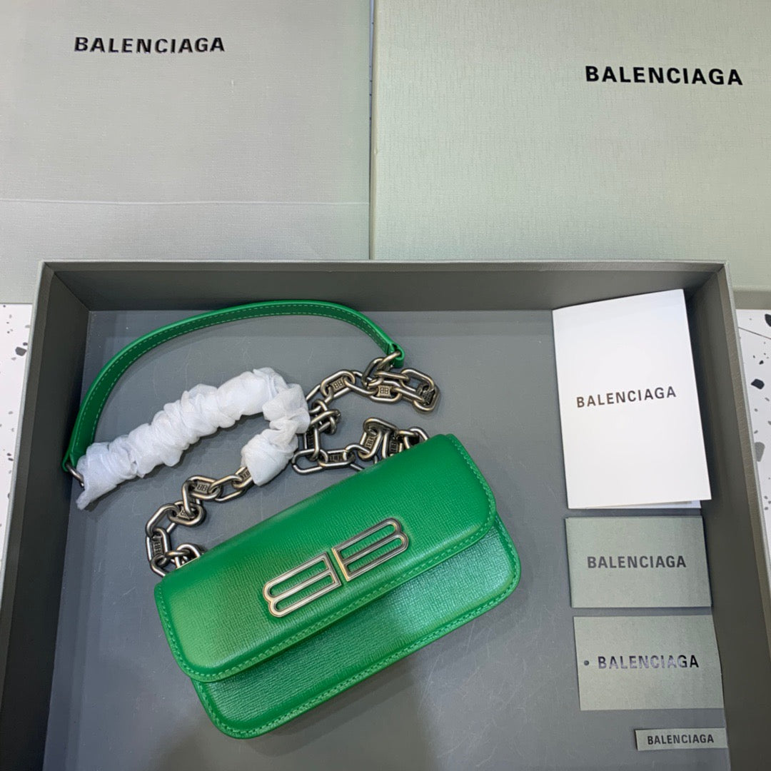 Top Quality Gossip On Shoulder Bag For Green Small