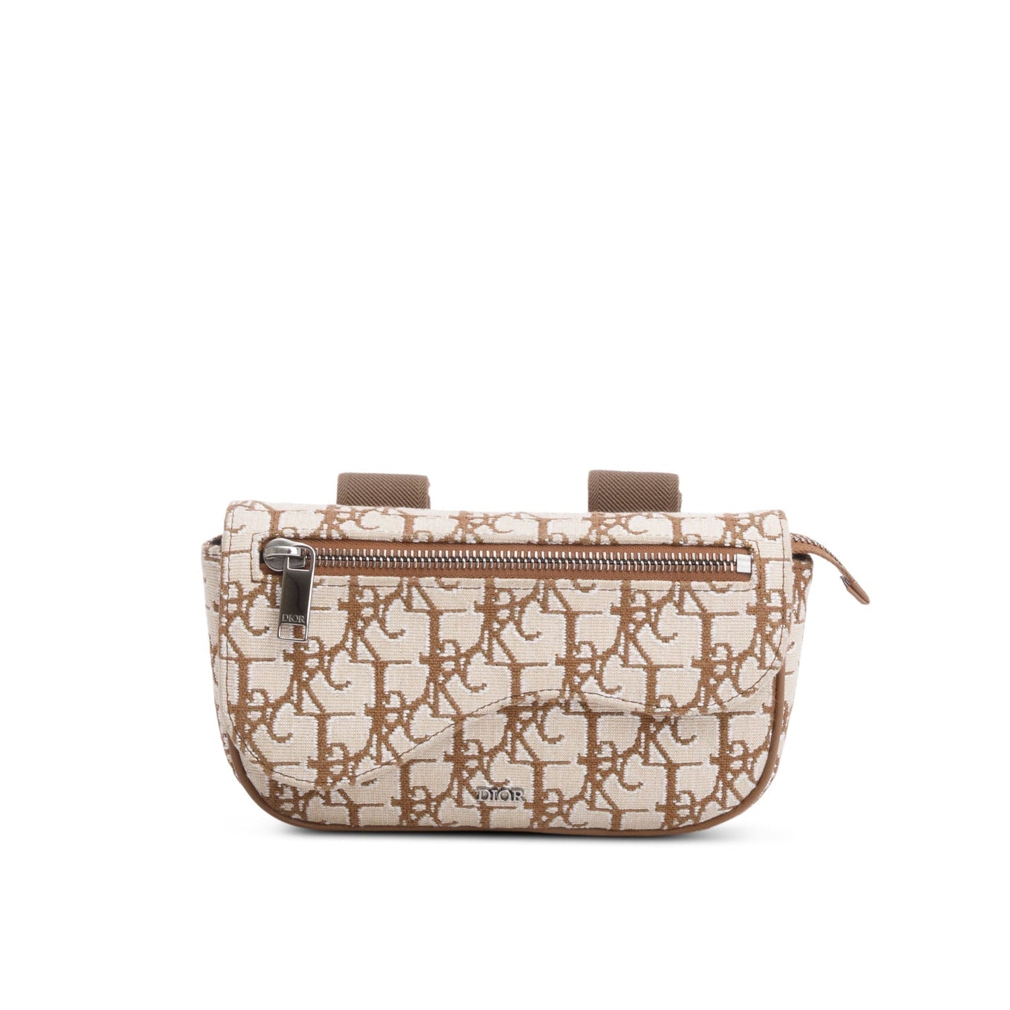 Dior Christian X Cactus Jack Oblique Saddle Arm Beige Travel Bag