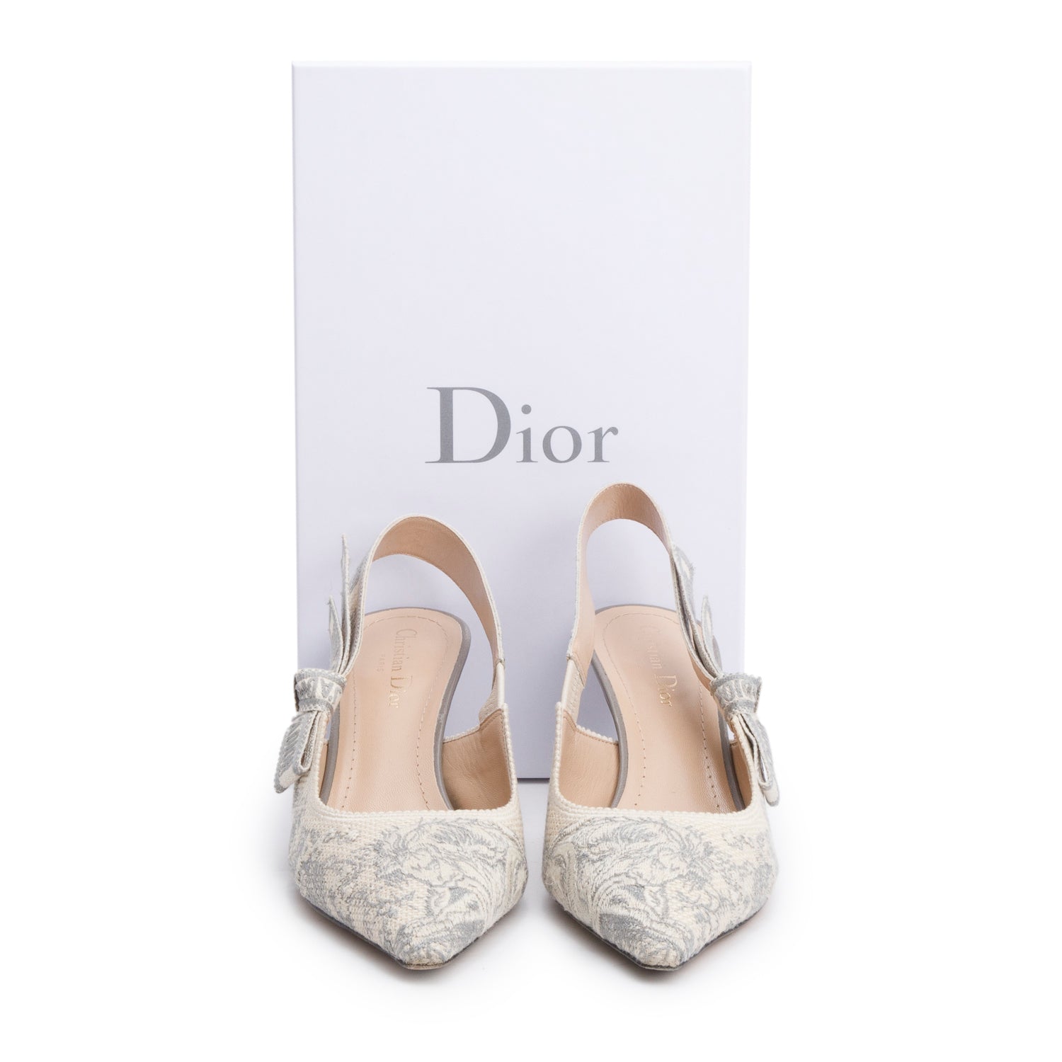 Dior Christian Grey Technical Fabric Toile De Jouy Shoes