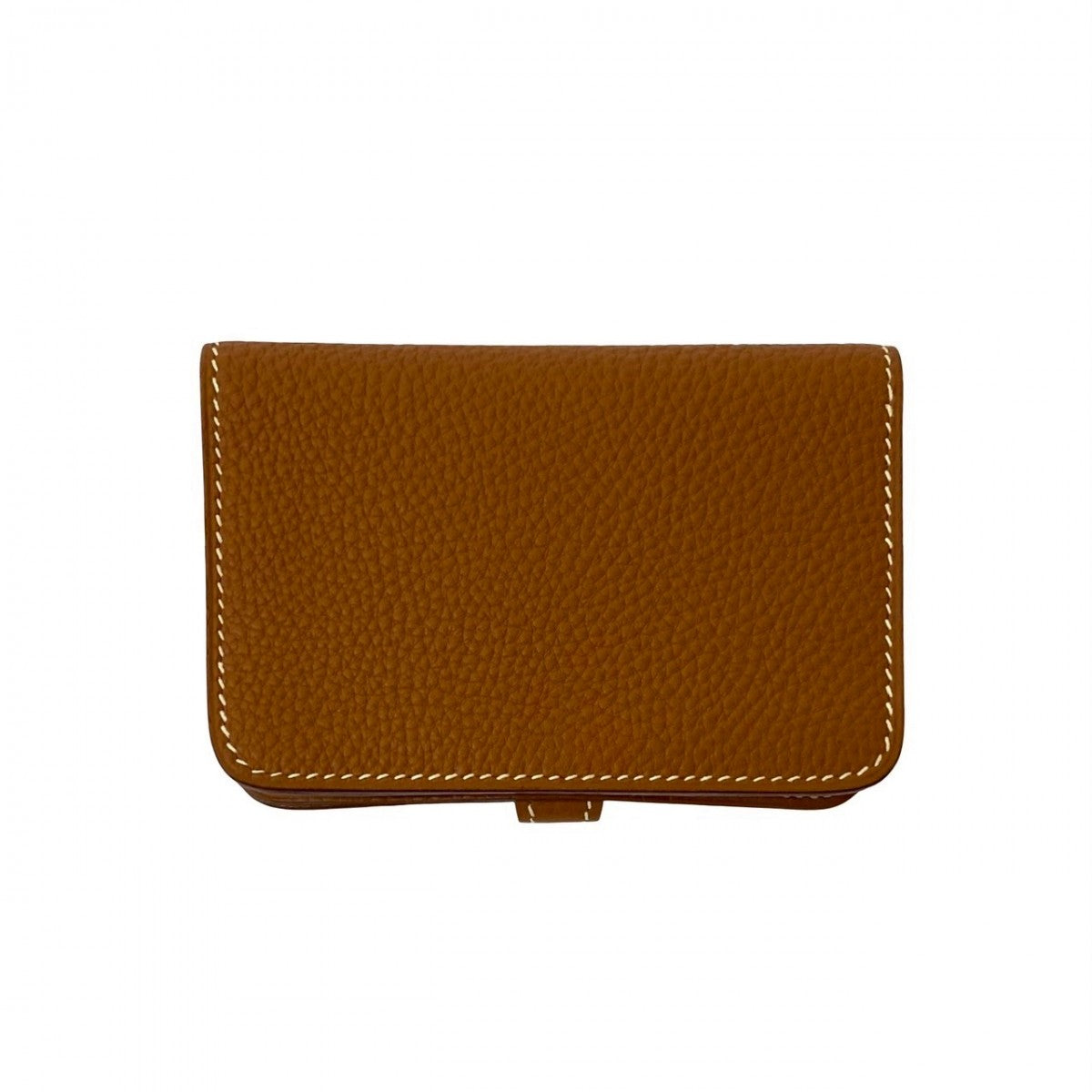 Coin Case Taurillon Clemence Dogon Handbag Brown Travel Bag