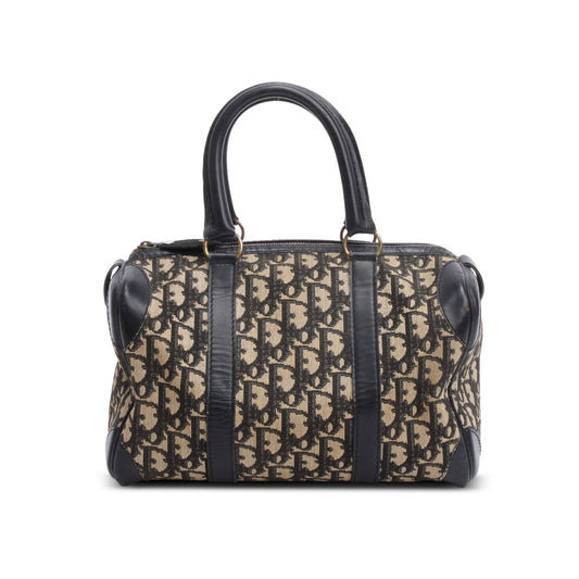 Dior Christian Navy issimo Boston Bag Small Travel Bag