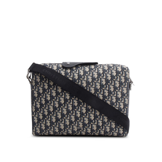 Dior Christian Oblique Lingot Messenger Bag Travel Bag