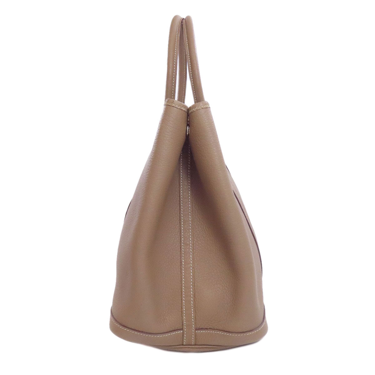 Tote Bag Negonda Garden Party Pm Etoupe Brown Silver