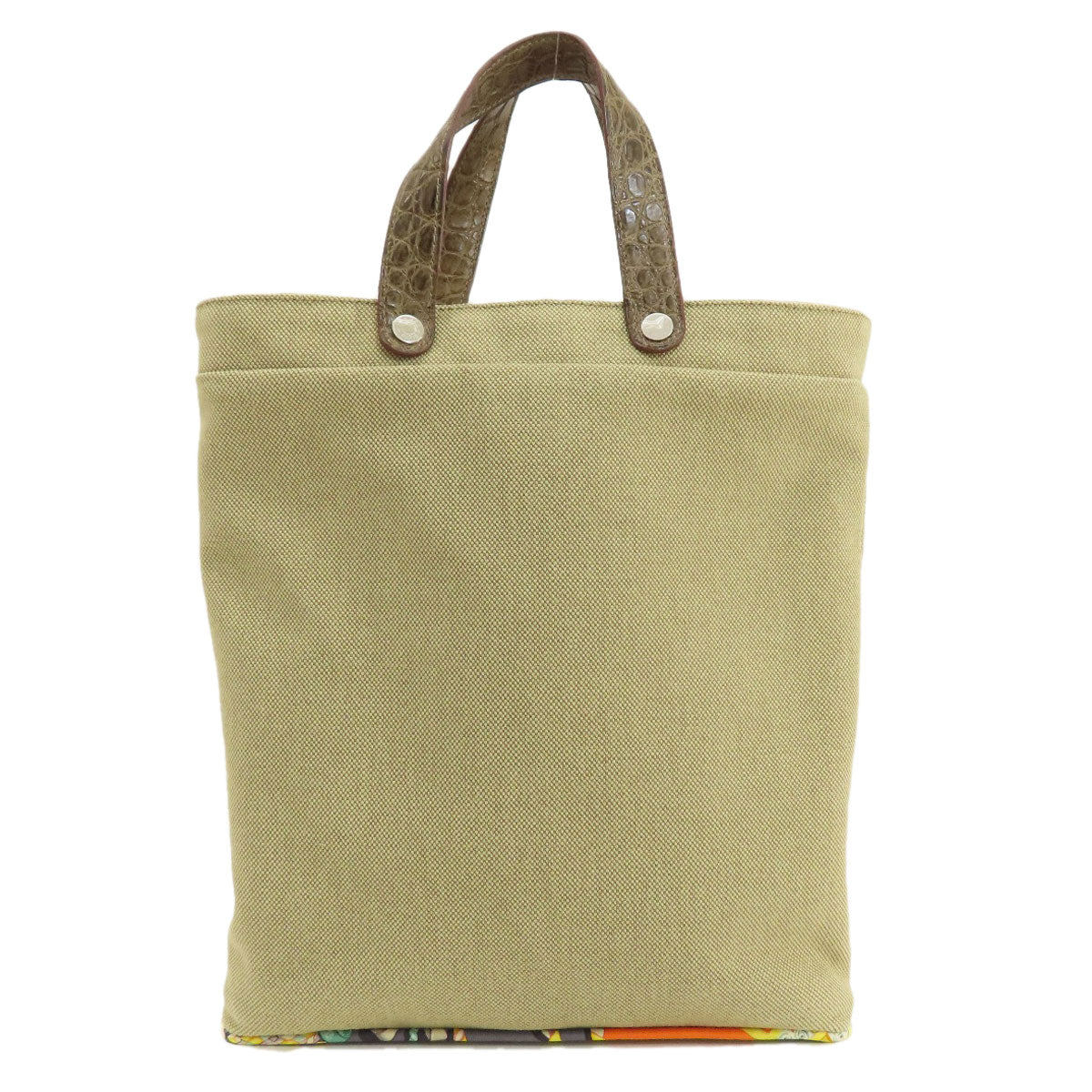 Cotton, Silk Petit Ash Tote Women Brown Tote Bag