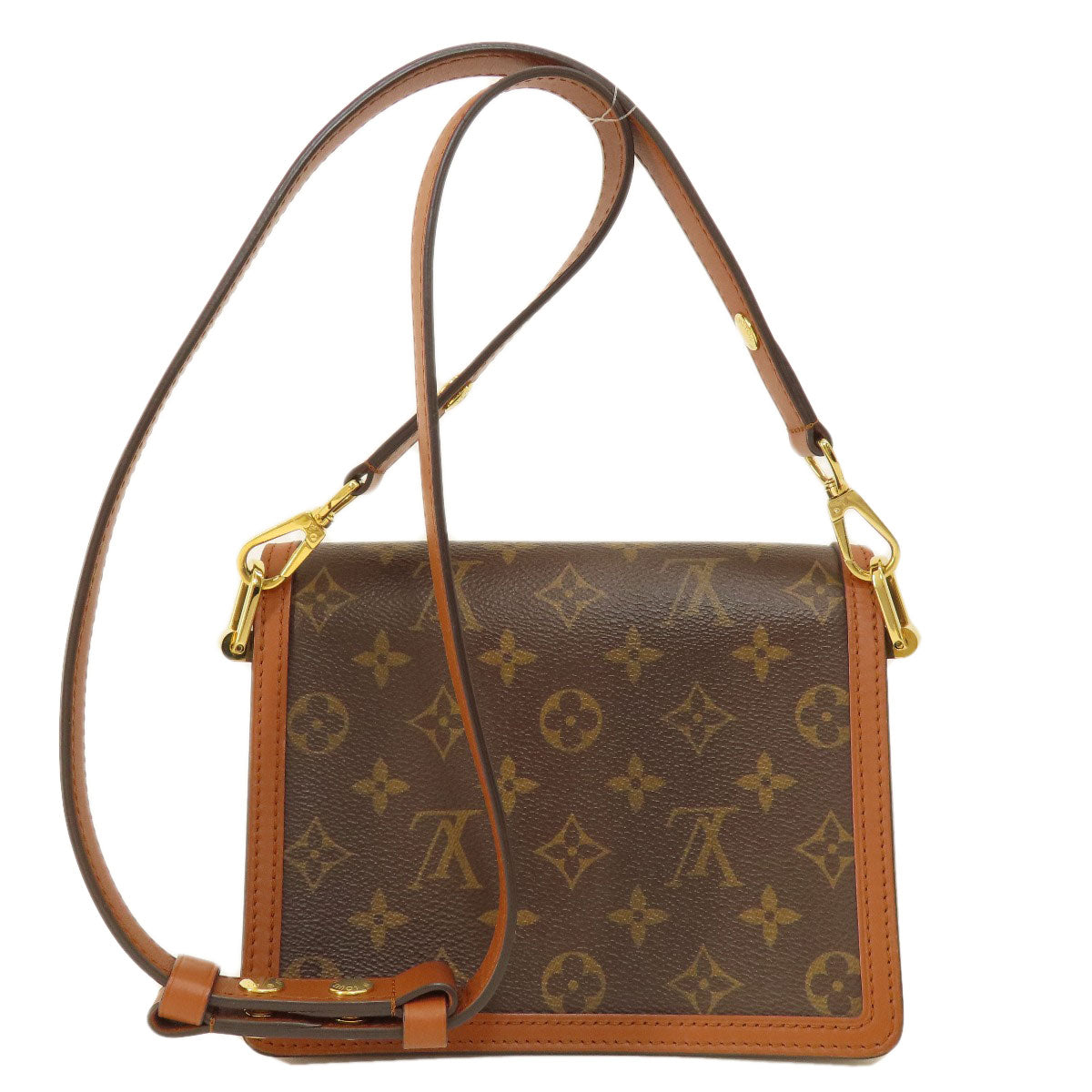 Louis Vuitton M45959 reverse Dauphine Monogram Brown Mini Shoulder Bag