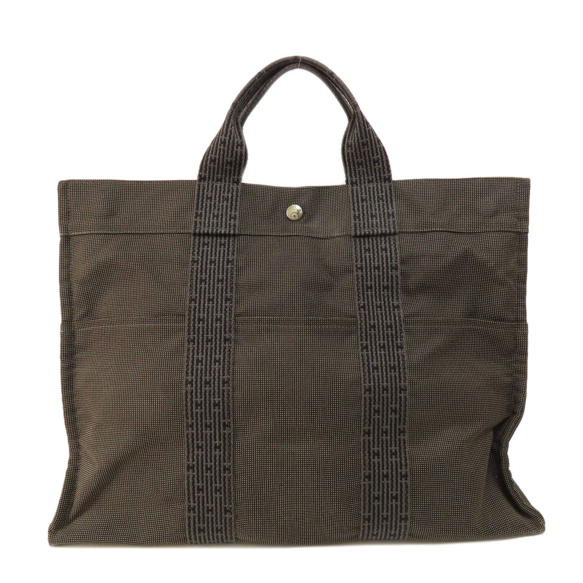 Tote Bag Gray Her Linemm Women Canvas