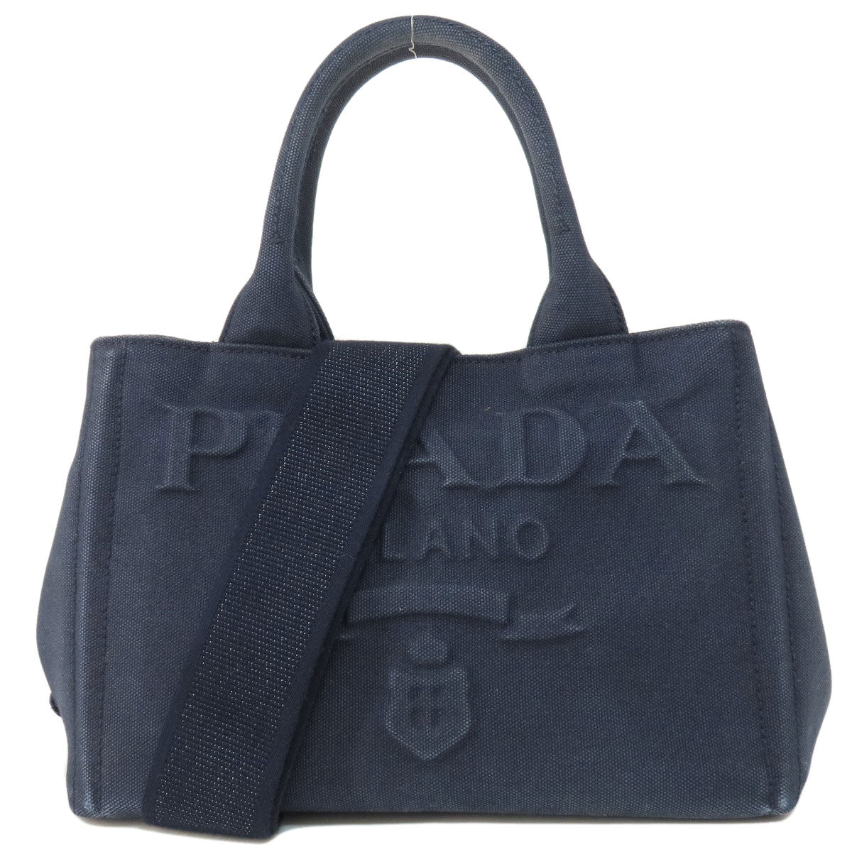 Navy Canapa Way Canvas Mini Travel Bag