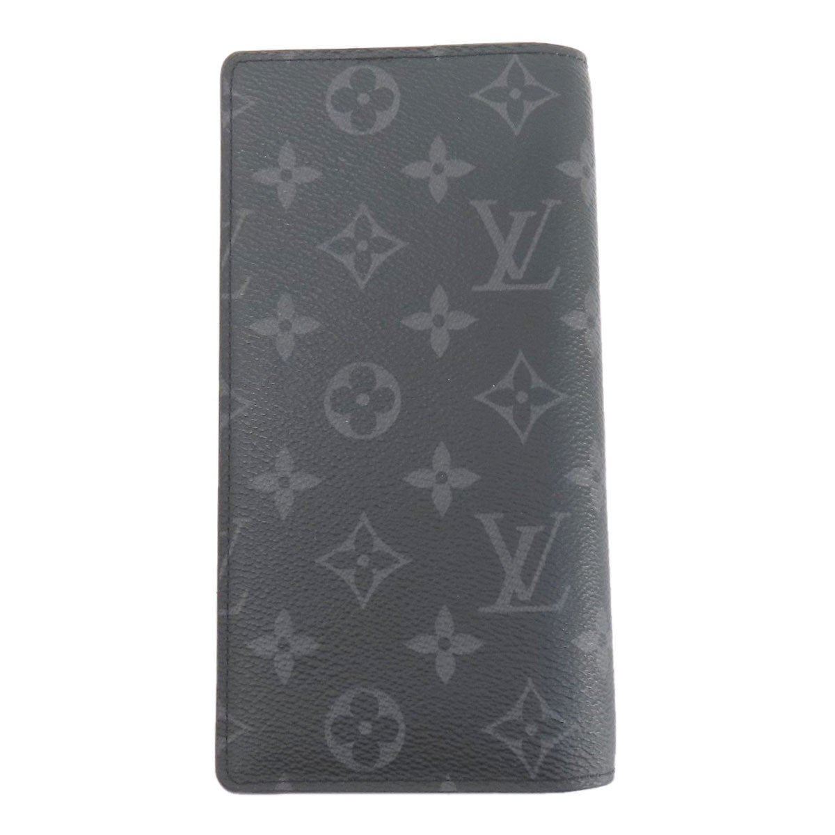 Louis Vuitton Long Purse M69260 Eclipse Portefeuille・Brazza Monogram Black Wallet Case