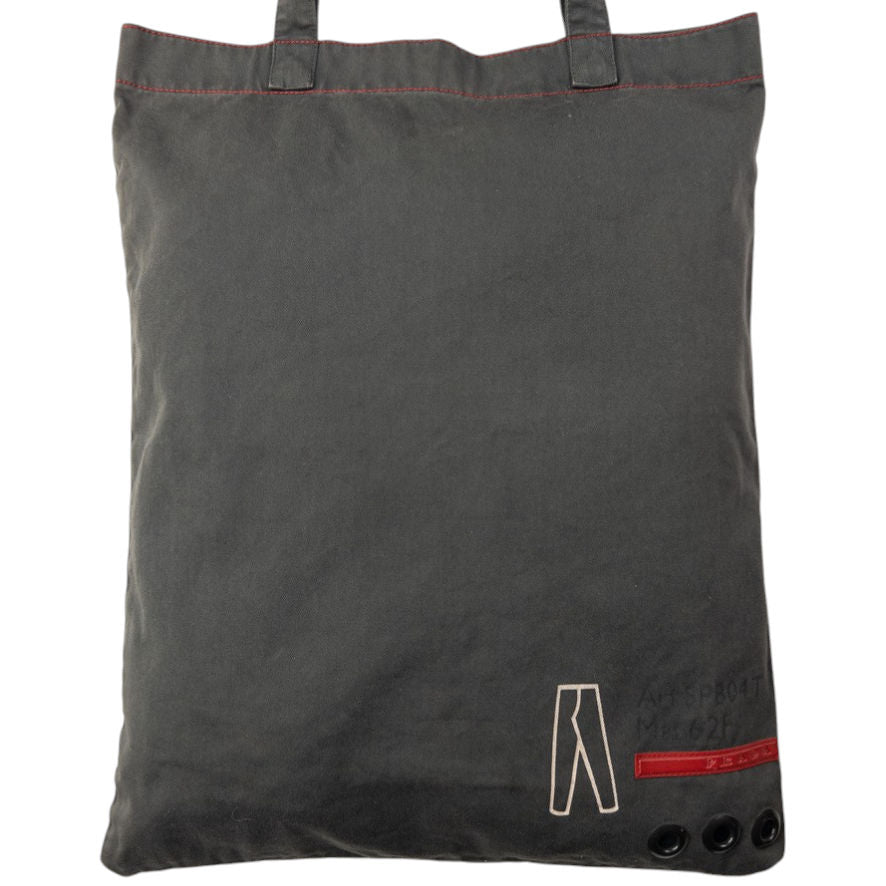 Prada Tote Bag Sport Gray