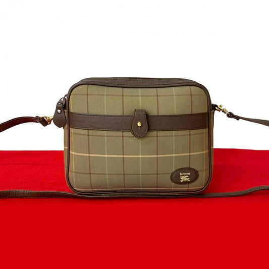 Burberry Shoulder Bag Leather Brown 655A254335414