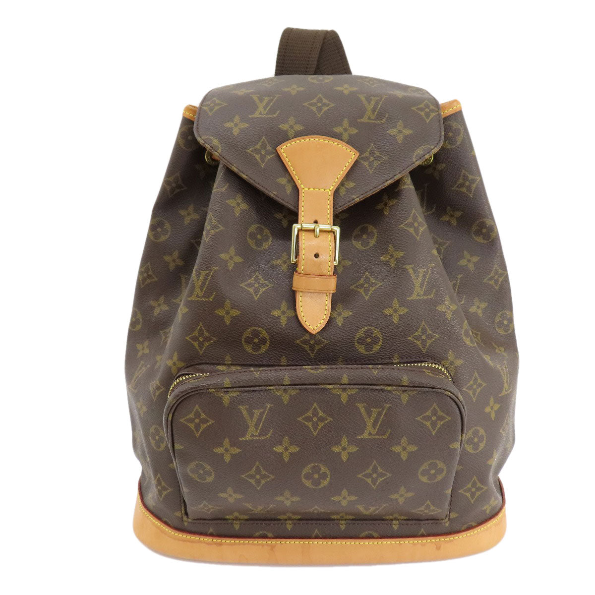 Louis Vuitton Backpack M51135 MontsourisGM Monogram Canvas Brown 2