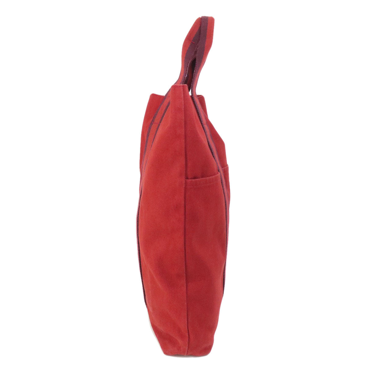 Fool Toe Kabas Women Canvas Red Travel Bag