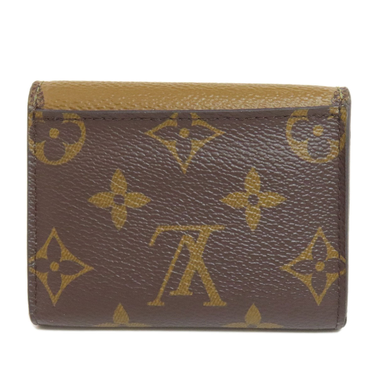 Louis Vuitton Bifold M80725 reverse Zoe Monogram Brown Wallet Case