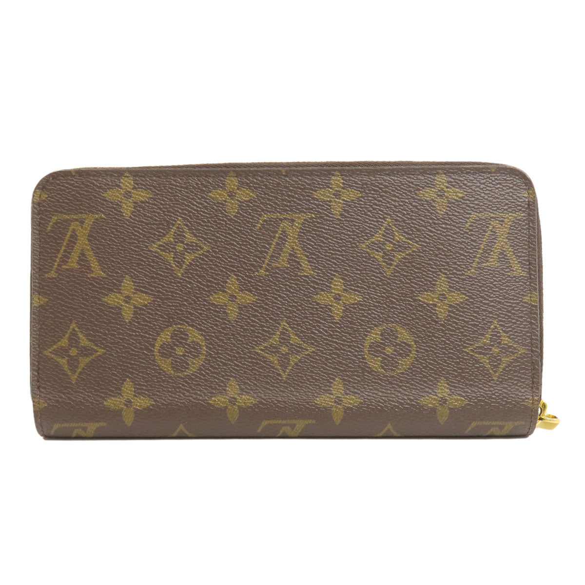 Louis Vuitton Long Purse M42616 Zippy Monogram Canvas Brown Wallet Case 10