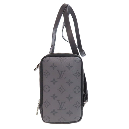 Louis Vuitton strap M69534 Eclipse Double phone Monogram Black Shoulder Bag