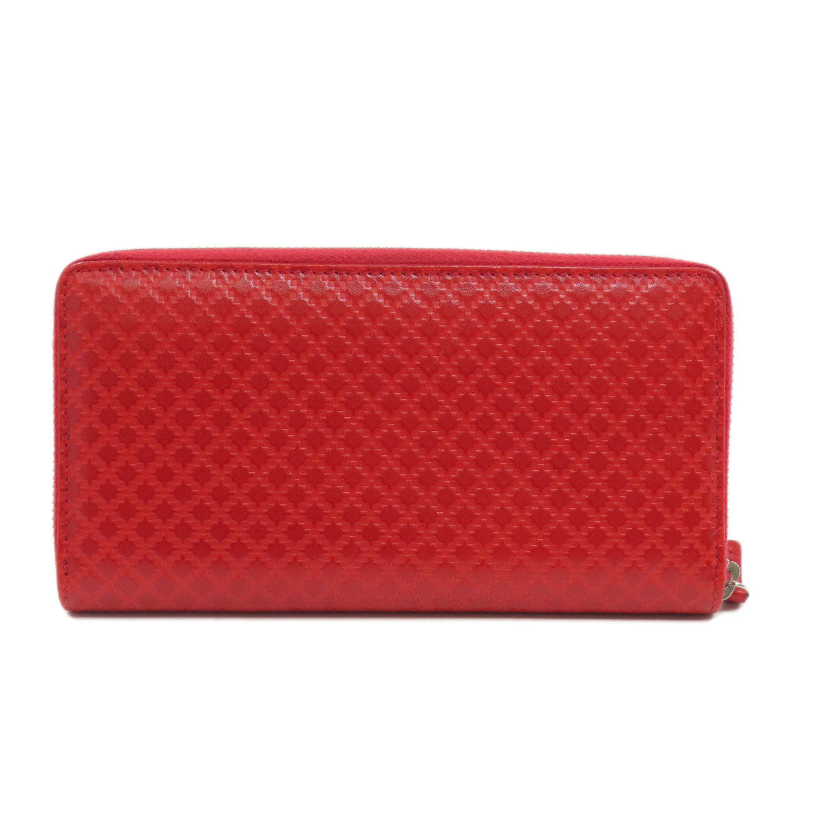 Gucci Long Purse Diamante Leather Red Wallet Case