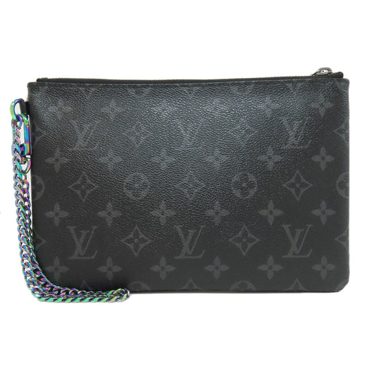 Louis Vuitton iPad M64449 Fragment collaboration Monogram Canvas Black Handbag