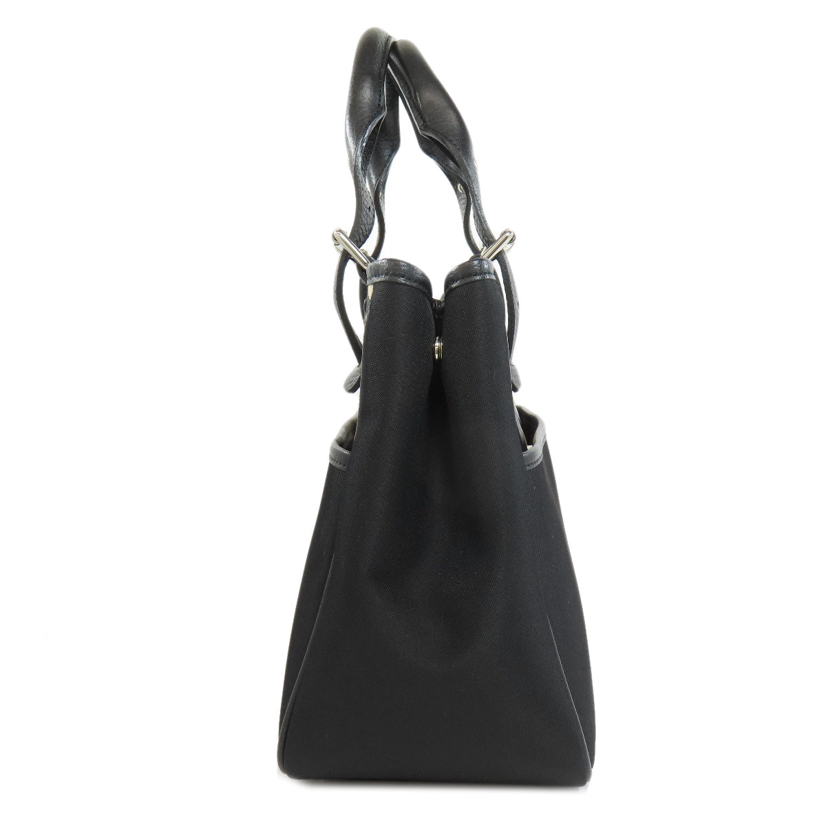 Burberry Tote Bag Nova Check Nylon Black