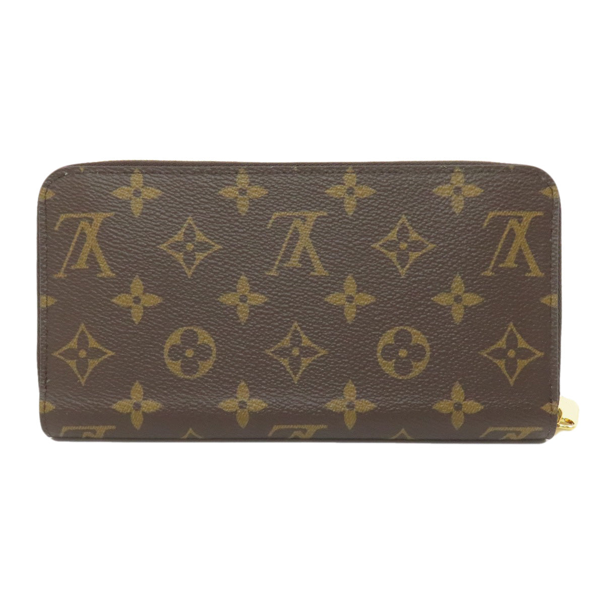 Louis Vuitton Long Purse M41894 Zippy Monogram Canvas Brown Wallet Case