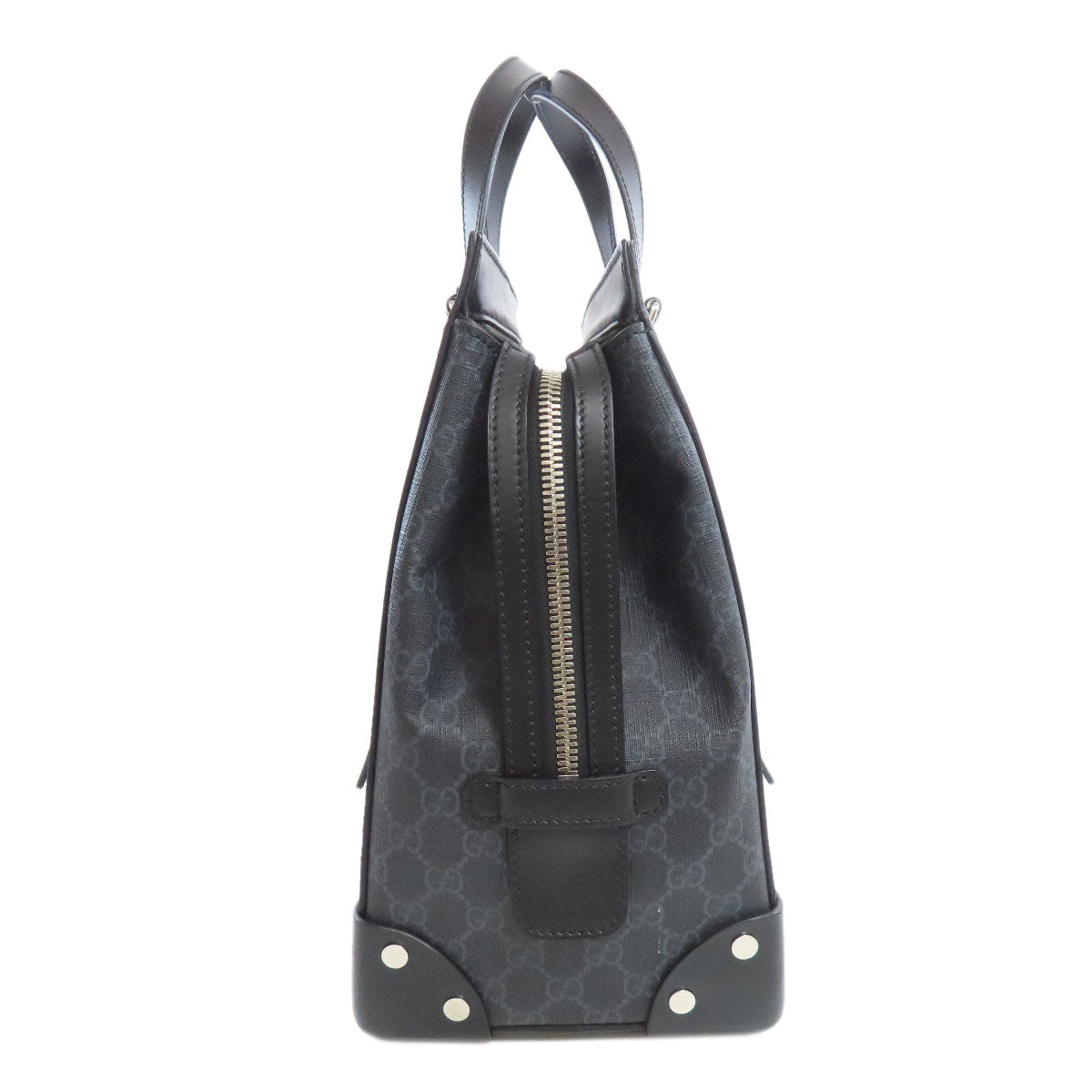 Gucci PVC GG Supreme Black Tote Bag