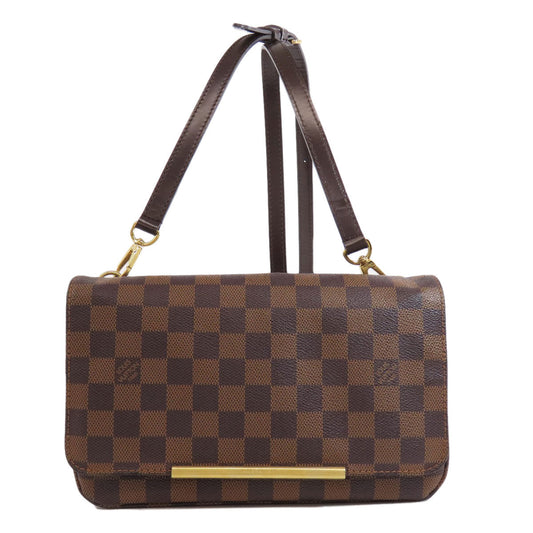 Louis Vuitton N41257 Damier Hoxton PM Canvas Brown Shoulder Bag