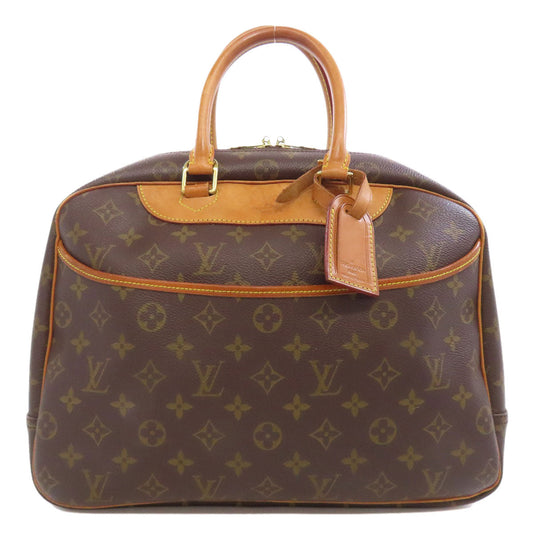Louis Vuitton M47270 Deauville Monogram Canvas Brown Handbag 5
