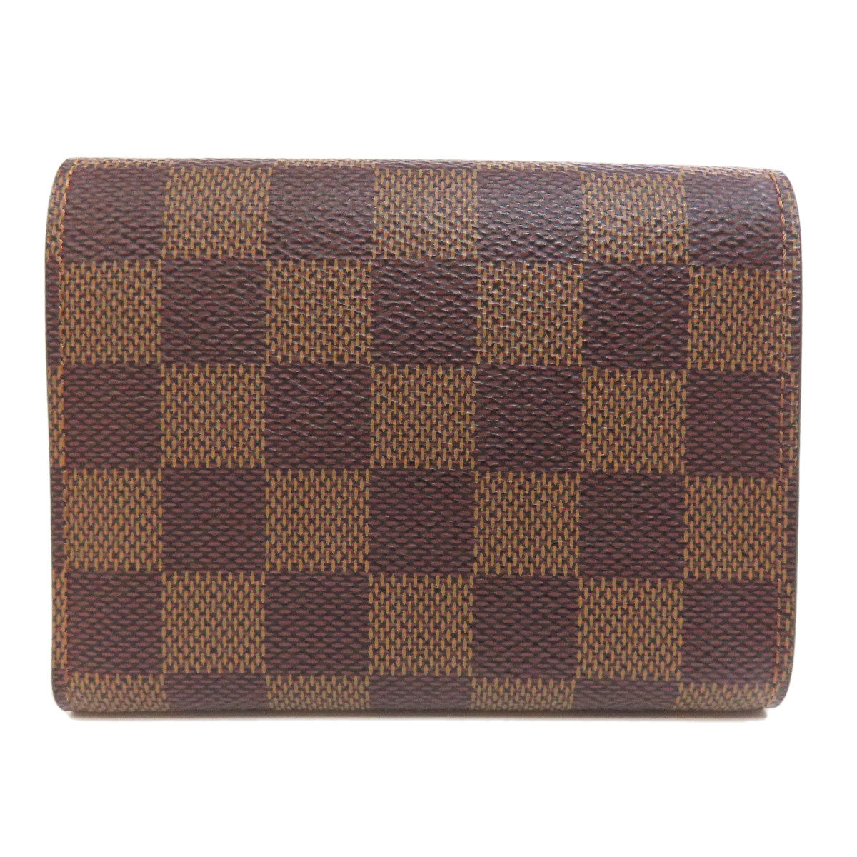 Louis Vuitton Bifold N41659 Damier Portefeuille Victorine Canvas Brown Wallet Case
