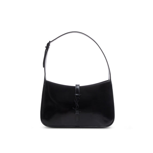 YSL Saint Laurent Patent Le Hobo Bag Leather Monogram Shoulder Bag